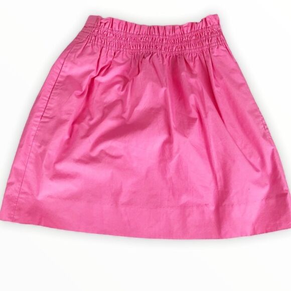 J. Crew Elastic Waist Skirt size 0 Pink - Picture 1 of 4